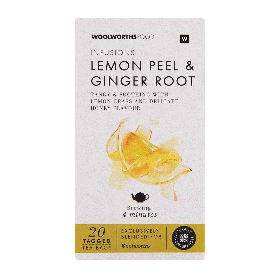 Woolworths Lemon Peel & Ginger Root